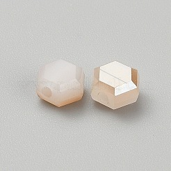 Perles de verre electroplate imitation de jade&nbsp;EGLA-WH20001-02G
