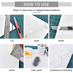 Plaques de moule en pvc expansé&nbsp;DIY-BC0004-67B