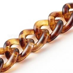 Acryl Panzerketten Handyhülle Kette&nbsp;HJEW-JM00477