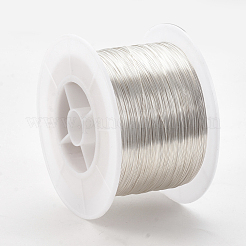 Fil de bijoux en cuivre rond&nbsp;CWIR-S003-0.6mm-02A