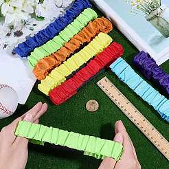 11 bande élastique en tissu/nylon de 7 couleurs&nbsp;AJEW-CN0005-91