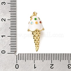 Pendenti in ottone smaltato&nbsp;KK-C255-03G