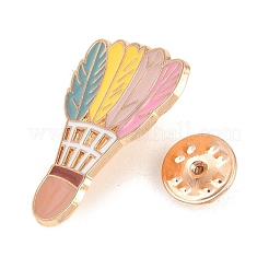 Badminton-Emaille-Broschen&nbsp;JEWB-I063-03KCG-01