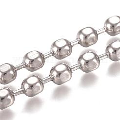 Chaînes à billes en acier inoxydable 304 résistant au ternissement&nbsp;CHS-E021-01H-P