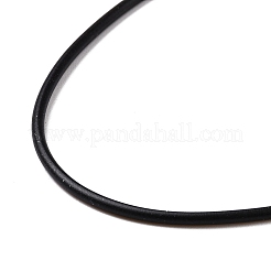 Caoutchouc noir création de collier cordon&nbsp;RCOR-D002-C