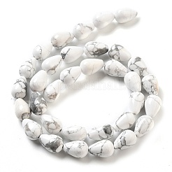 Abalorios naturales howlite hebras&nbsp;G-B106-A26-02