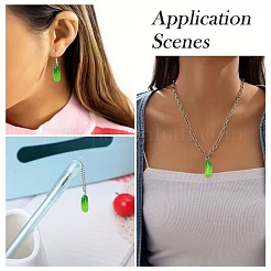 10 pz pendenti vegetali in resina opaca&nbsp;RESI-YW0005-65