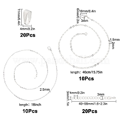 DIY-Set zur Herstellung von Halsketten&nbsp;KK-SC0004-91