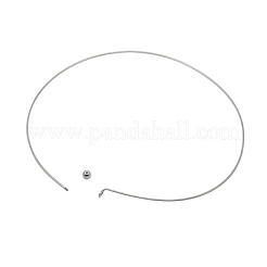 Création de collier en laiton &nbsp;X-NJEW-H081-S