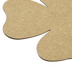 50 etichetta regalo in carta trifoglio&nbsp;AJEW-D065-01A