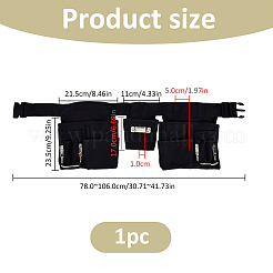 Ceinture pour sac à outils en polyester&nbsp;ABAG-WH0072-045A
