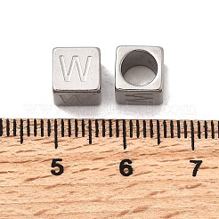 Cuentas europeas de acero inoxidable 304&nbsp;STAS-D382-02W-P