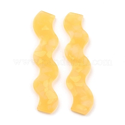 Cabochons acryliques en forme de vague&nbsp;FIND-B003-07E