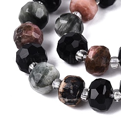 Stränge aus natürlichen Rhodonit-&nbsp;G-Q614-03A-02