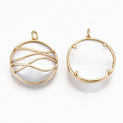 Pendente in ottone&nbsp;KK-N231-202-NF