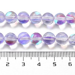 Perle di vetro trasparente&nbsp;GLAA-B022-8mm-10