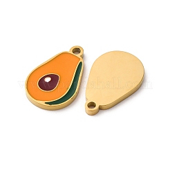 Dijes de esmalte de acero inoxidable 304 de la serie Fruit&nbsp;STAS-U060-03G-06