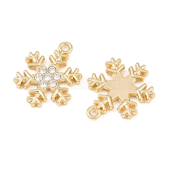 Pendentifs de Noël en alliage de strass&nbsp;FIND-B059-06G-04