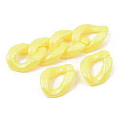 Opake Acryl Verknüpfung Ringe&nbsp;LS-OACR-S038-003A-04