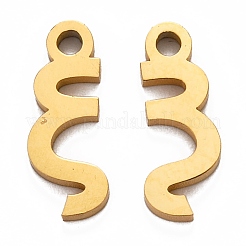 Ionenplattierung (IP) 304 Edelstahlanhänger&nbsp;LS-STAS-A045-06G