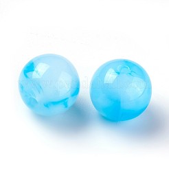 Jade-Perlen aus Acryl&nbsp;MACR-E025-25C-8mm