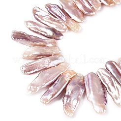 Perles de perles de keshi baroques naturelles&nbsp;PEAR-S020-H13C