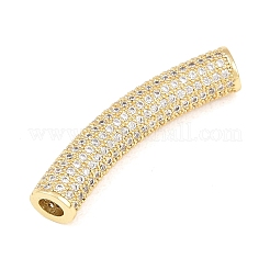Perles de zircone cubique micro pave en Laiton&nbsp;KK-C162-069G