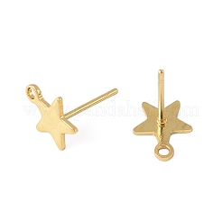 16 pieza de 4 estilos de accesorios para pendientes de acero inoxidable 304&nbsp;STAS-FS0001-85G