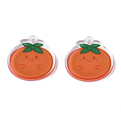 Lässigen Acryl Anhänger&nbsp;TACR-N013-009