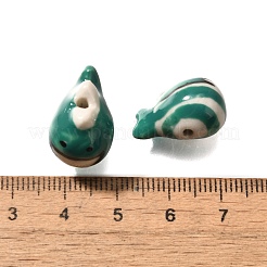 Perline porcellana fatto a mano&nbsp;PORC-S002-18B