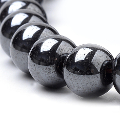 Unmagnetische synthetischen Hämatitkornen Stränge&nbsp;G-S259-44-4mm