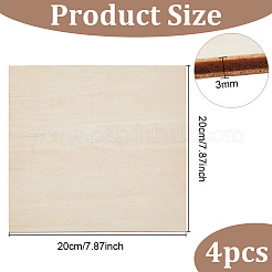 Selbstklebende MDF-Platten&nbsp;TOOL-WH0136-86A