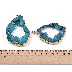 Pepite tinti druzy naturale geode agata grandi ciondoli&nbsp;G-M287-10