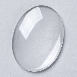 Transparente Glas Cabochons&nbsp;GLAA-XCP0011-26