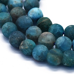 Chapelets de perles en apatite naturelle&nbsp;G-E561-03-6mm