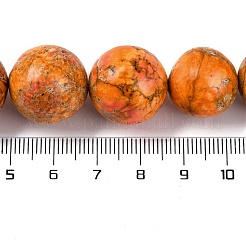 Abgestufte Stränge natürlicher Imperial-Jaspis-Perlen&nbsp;G-P551-B01-01