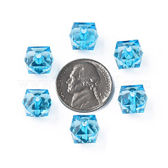 Perles en acrylique transparente&nbsp;MACR-S373-132-B08