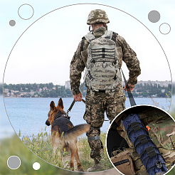 Cinturino in nylon con bandiera nazionale. gilet tattico multifunzionale per esterni&nbsp;AJEW-WH0248-592B
