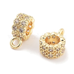 Pendentifs en laiton avec zircon&nbsp;KK-P271-07G
