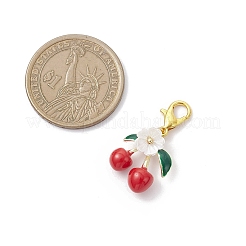3 ciondolo in lega smaltato e strass&nbsp;HJEW-JM04106