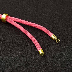 Nylon Twisted Cord Armband machen&nbsp;MAK-M025-111
