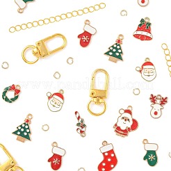 Weihnachts-DIY-Taschen-Pruse-Ketten-Bastelset&nbsp;DIY-FS0010-38