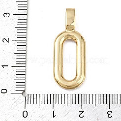 Ottone micro spianare pendenti zirconi&nbsp;KK-K413-07G