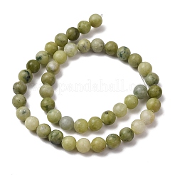 Natürliche chinesische Jadeperlenstränge aus dem Süden&nbsp;G-Z158-A01-8mm