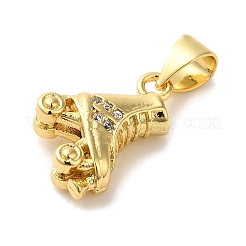 Gestell Messing MICRO PAVE Zirkonia Reize&nbsp;KK-U027-34G