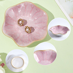 Platos de porcelana&nbsp;AJEW-WH20020-264A