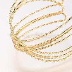 Messingmanschettenarmband&nbsp;BJEW-P168-D01