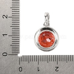 925 Sterling Silber Pavé-Anhänger mit Zirkonia&nbsp;STER-C015-01C-01