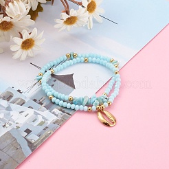 Stretch-Armbandsets&nbsp;BJEW-JB06095-01