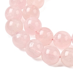 Madagascar naturel rose perles de quartz brins&nbsp;G-B167-A02-10mm
